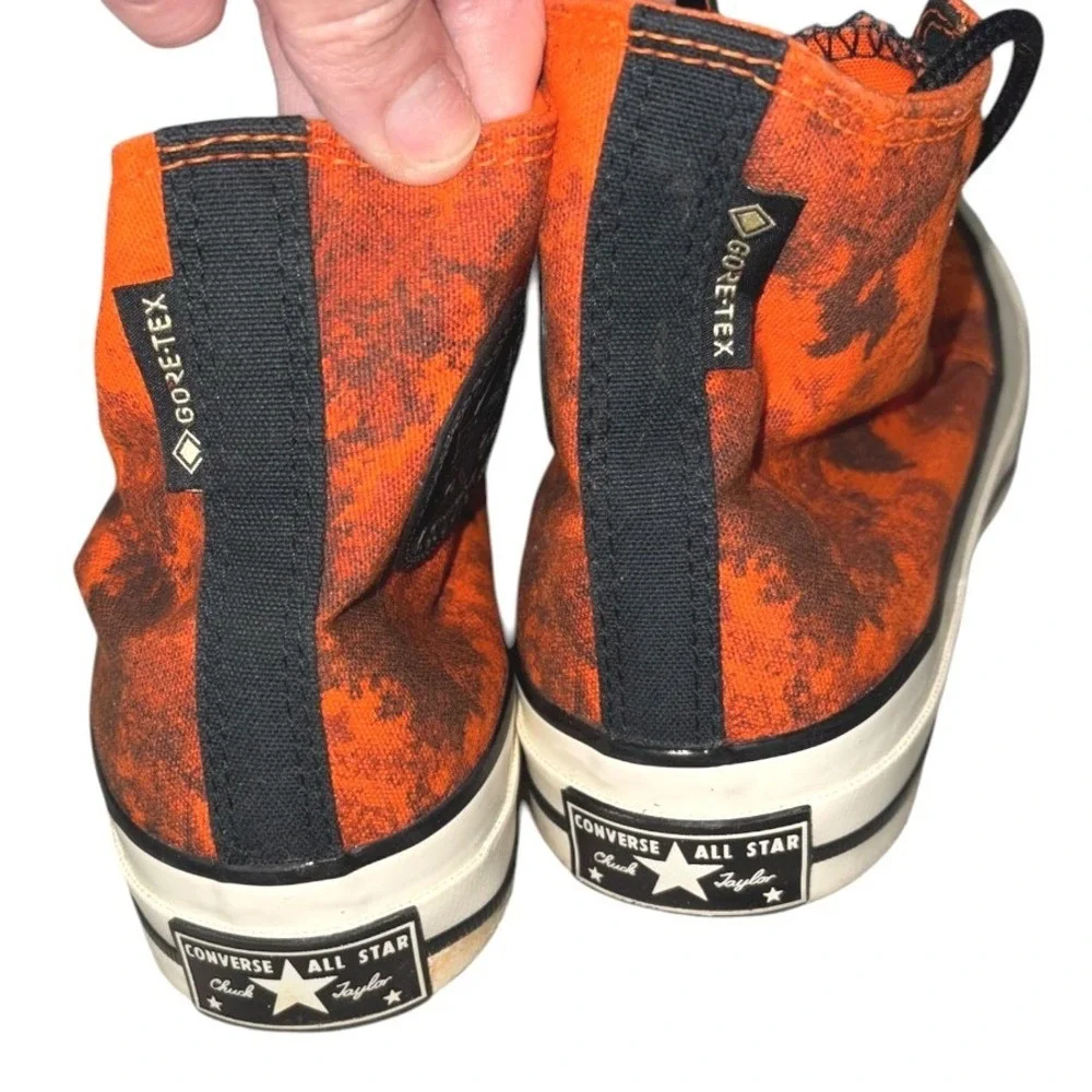 Converse Chuck Taylor 70 HI GTX‎ Goretex Waterproof Lava Orange 9.5 W 7.5M - Picture 6 of 8